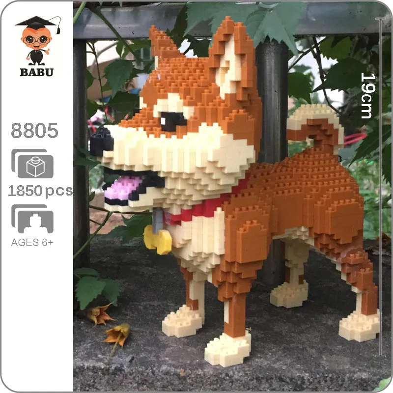 3D HappyDog Building Blocks Toy