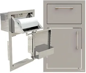 Alfresco Access Door & Paper Towel Holder