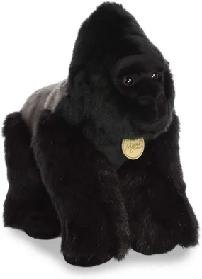 Aurora MiYoni Silverback Gorilla Plush: A Primate Pal for Hugs and Cuddles -13In