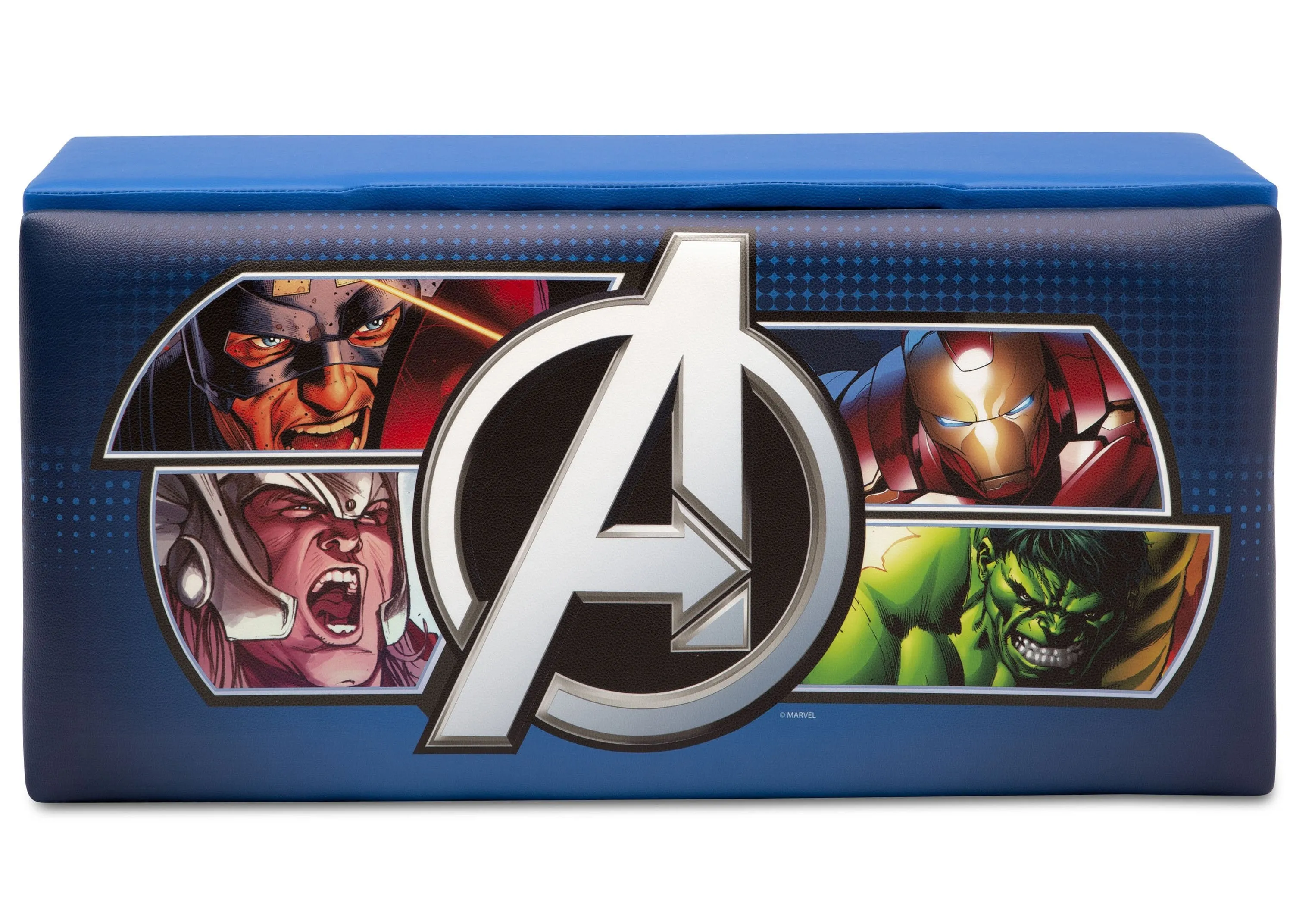 Avengers Upholstered Storage Bench for Kids