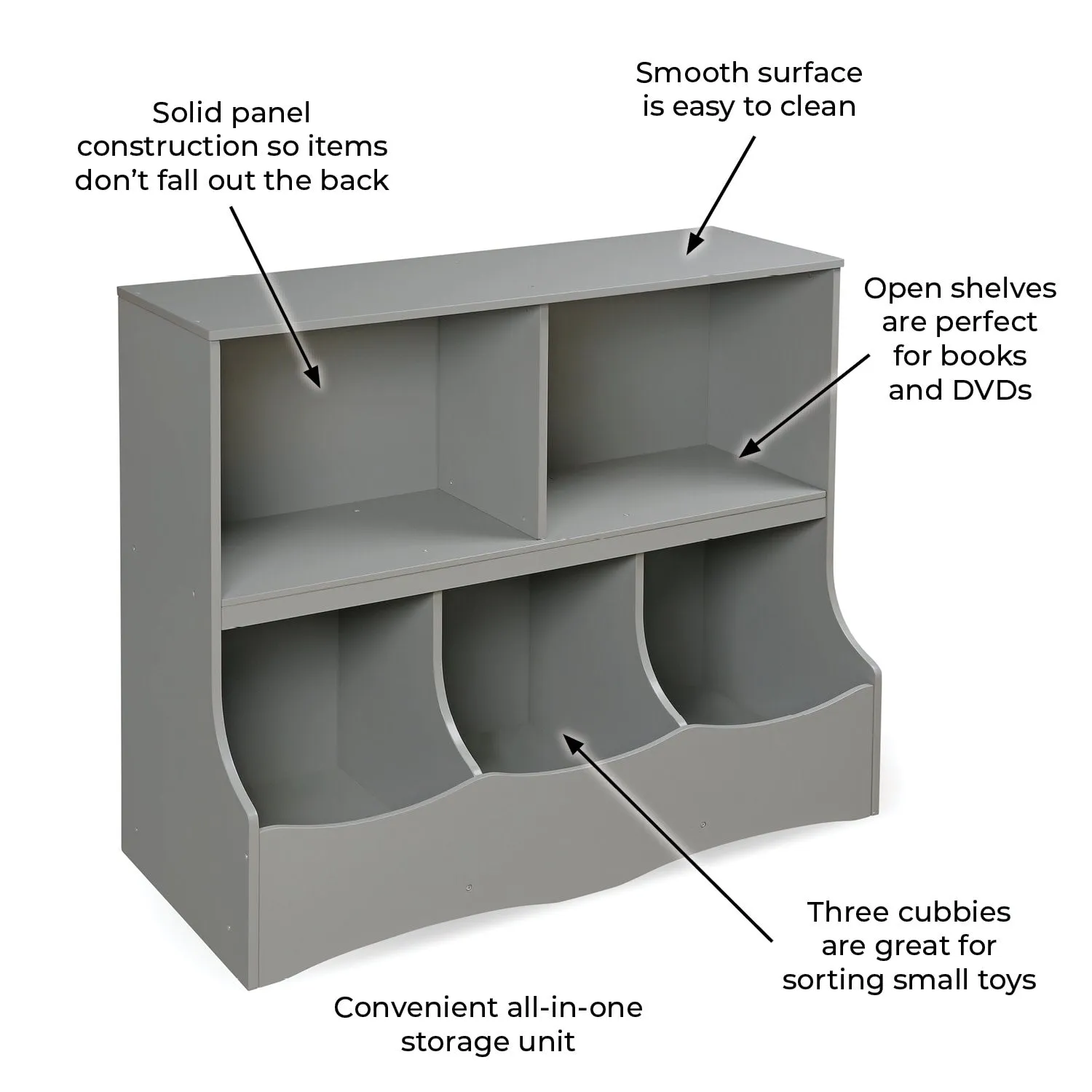 Badger Basket Multi-Bin Storage Cubby