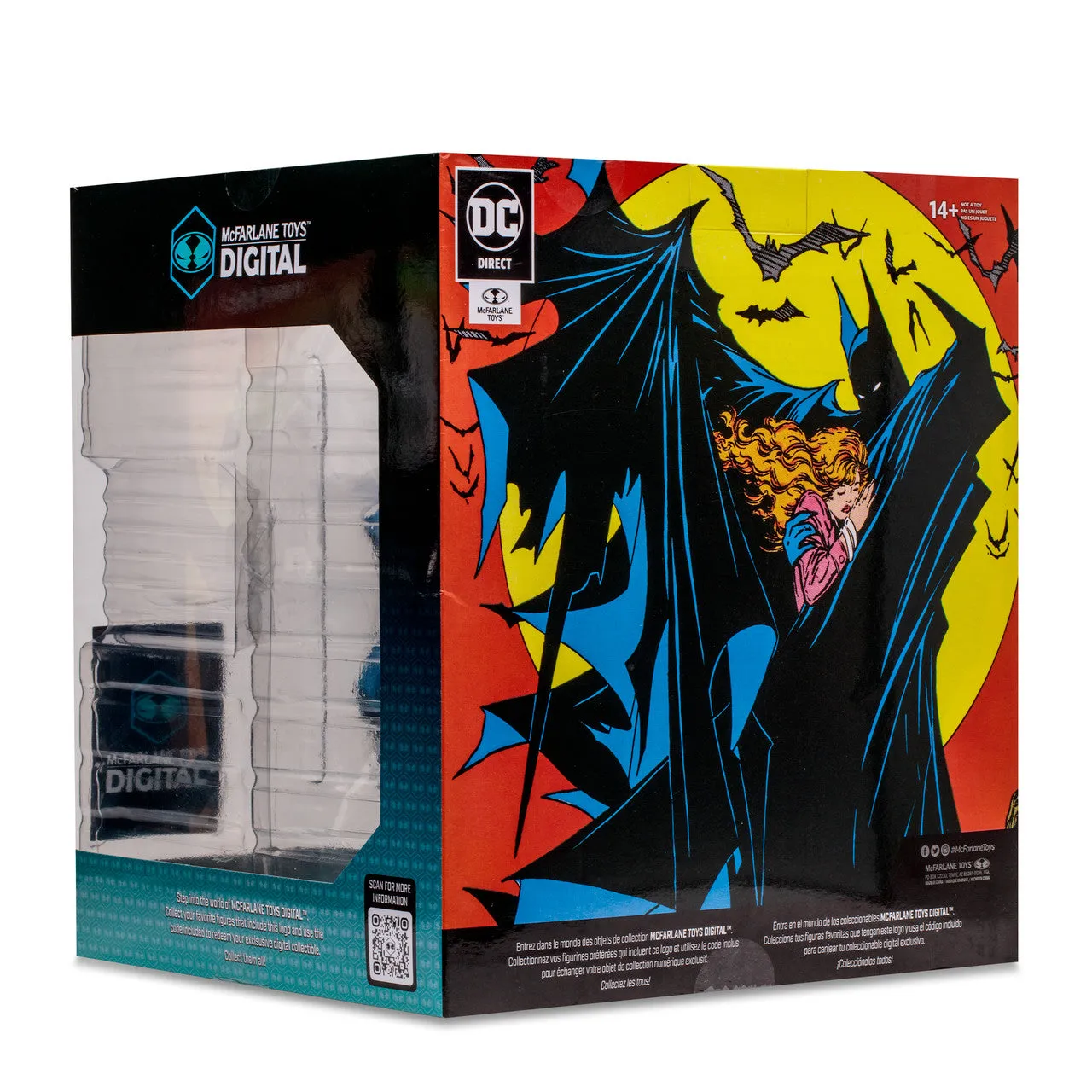 Batman by Todd McFarlane 1:8 Scale PVC Statue (Blue) w/Digital Collectible - McFarlane Toys