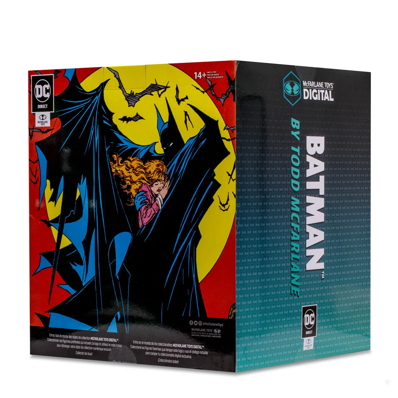 Batman by Todd McFarlane 1:8 Scale PVC Statue (Blue) w/Digital Collectible - McFarlane Toys