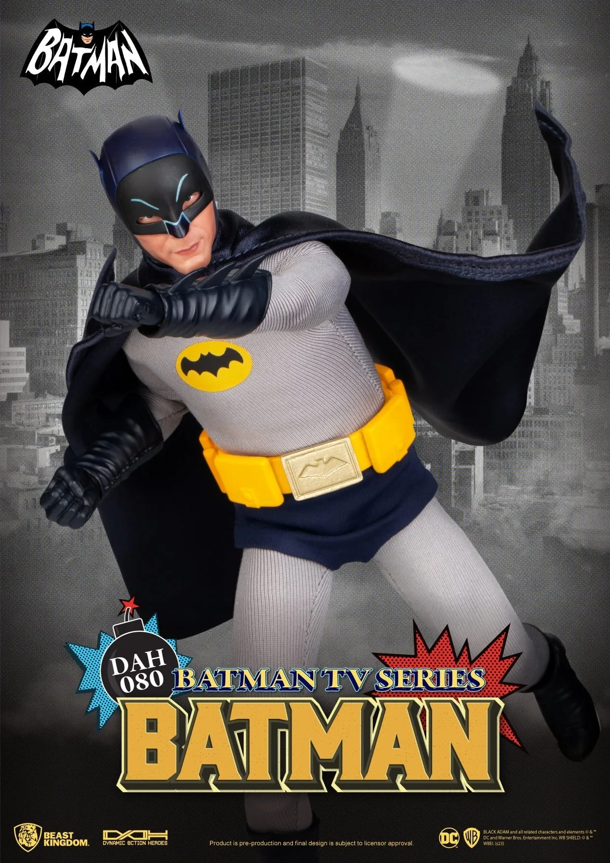 Batman TV Series Dynamic 8ction Heroes DAH-080 Batman