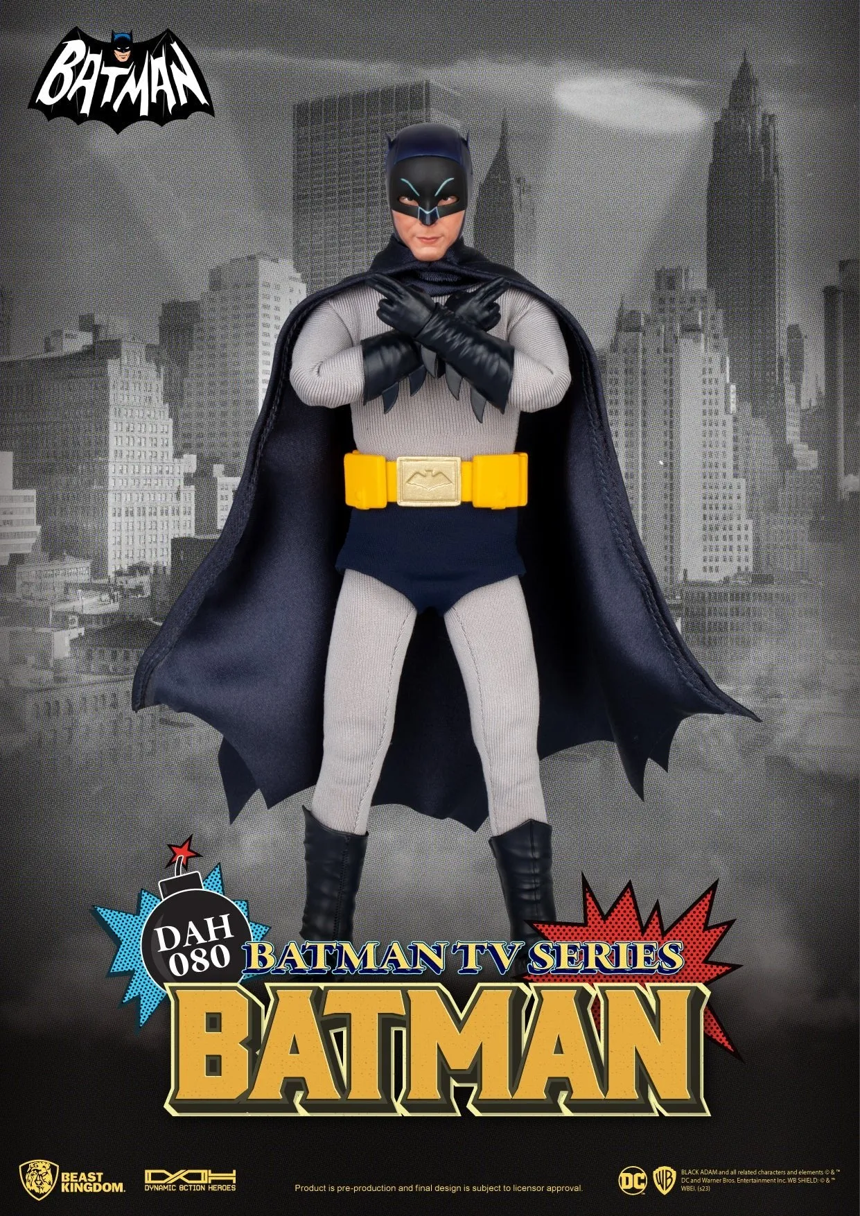 Batman TV Series Dynamic 8ction Heroes DAH-080 Batman