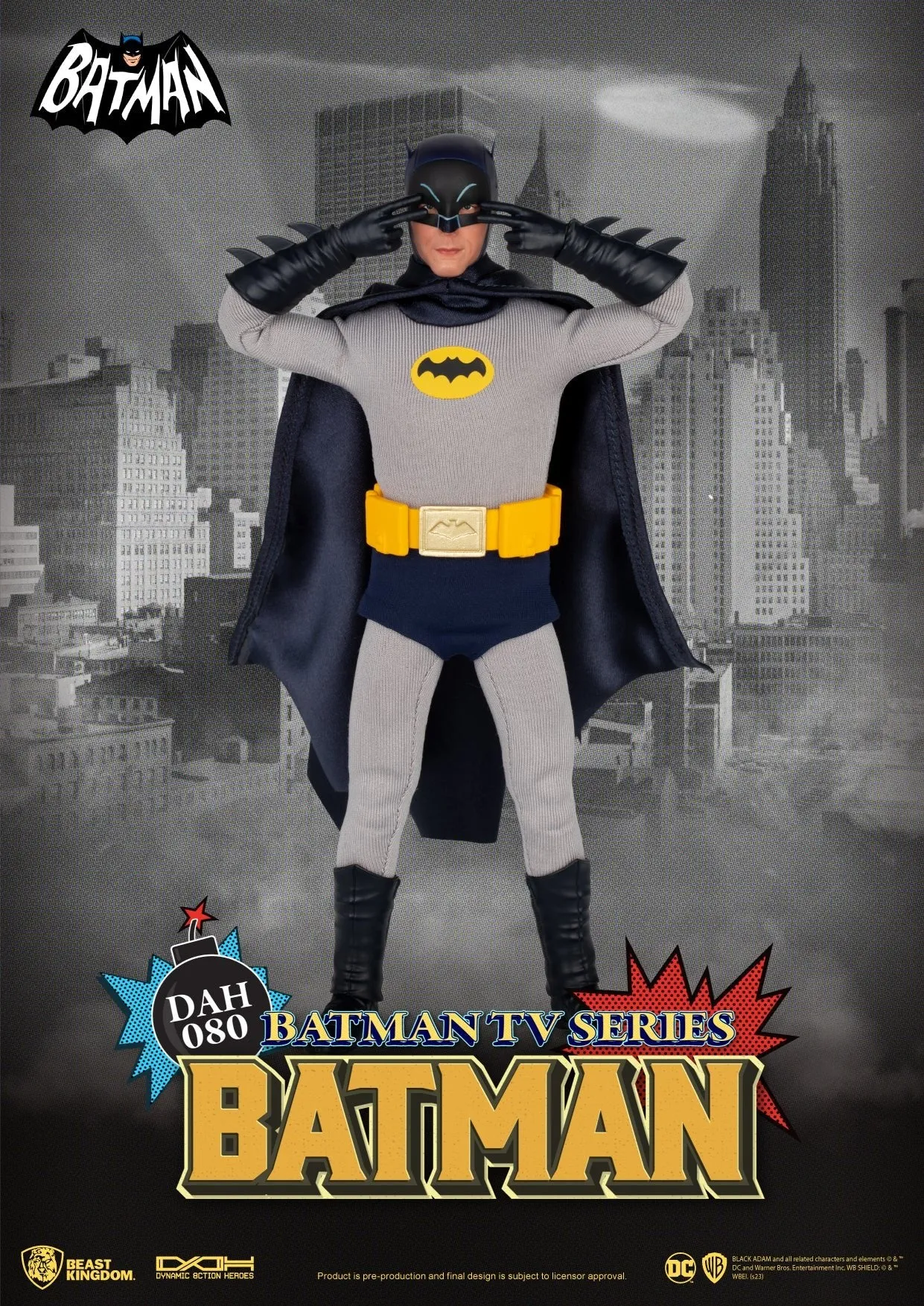 Batman TV Series Dynamic 8ction Heroes DAH-080 Batman