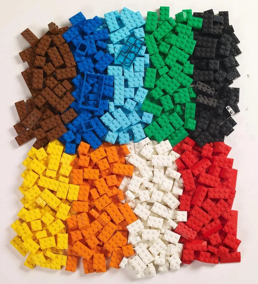 Box of Blocks 500-Piece Building Blocks