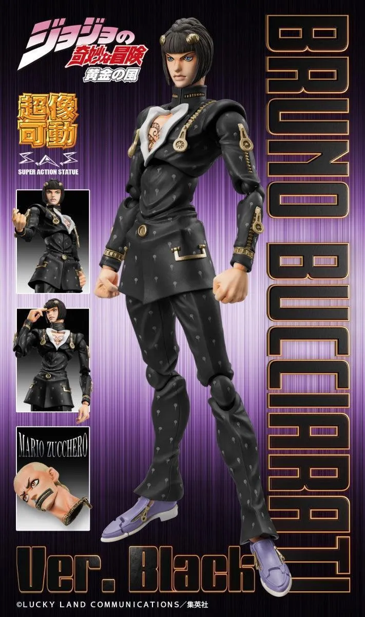 Bruno Bucciarati Ver.Black - Medicos Super Action Statue (JoJo's Bizarre Adventure Part 5)