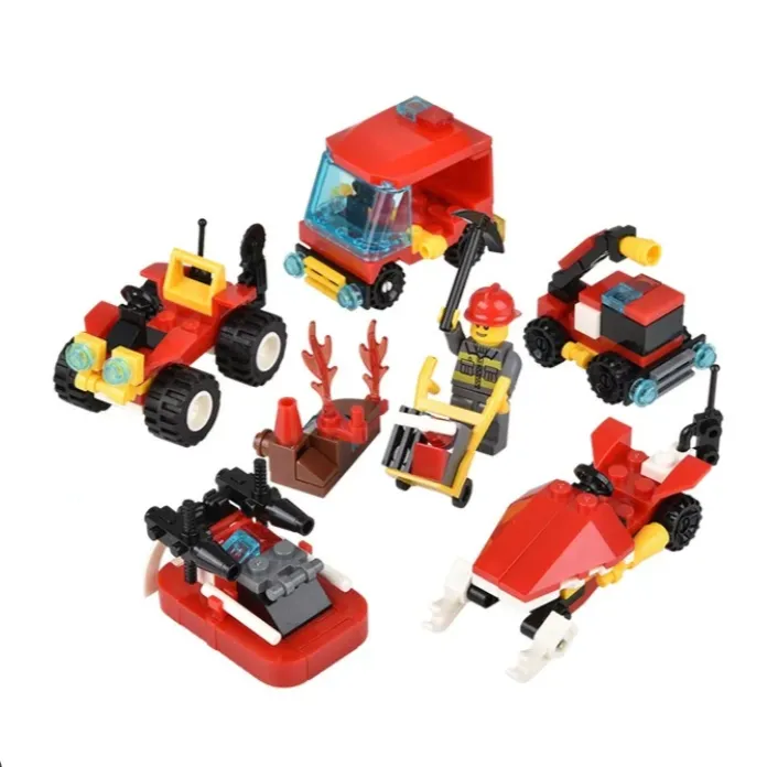 Building Block Fire Rescue Assortment