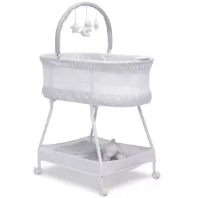 Curve Bassinet - White and Gray