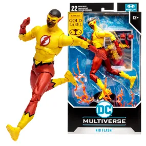 DC Multiverse Kid Flash DC Rebirth (Gold Label) 7" Inch Scale Action Figure (McFarlane Store Exclusive) - McFarlane Toys