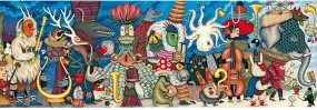 Djeco - Puzzle Gallery 500pcs - Fantasy Orchestra