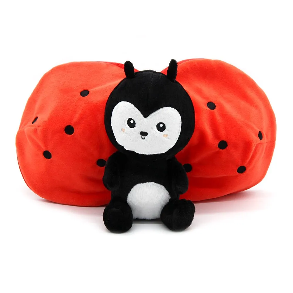 Flipetz Comet the Ladybug/Tomato  2-in-1 Soft Plush Collectable