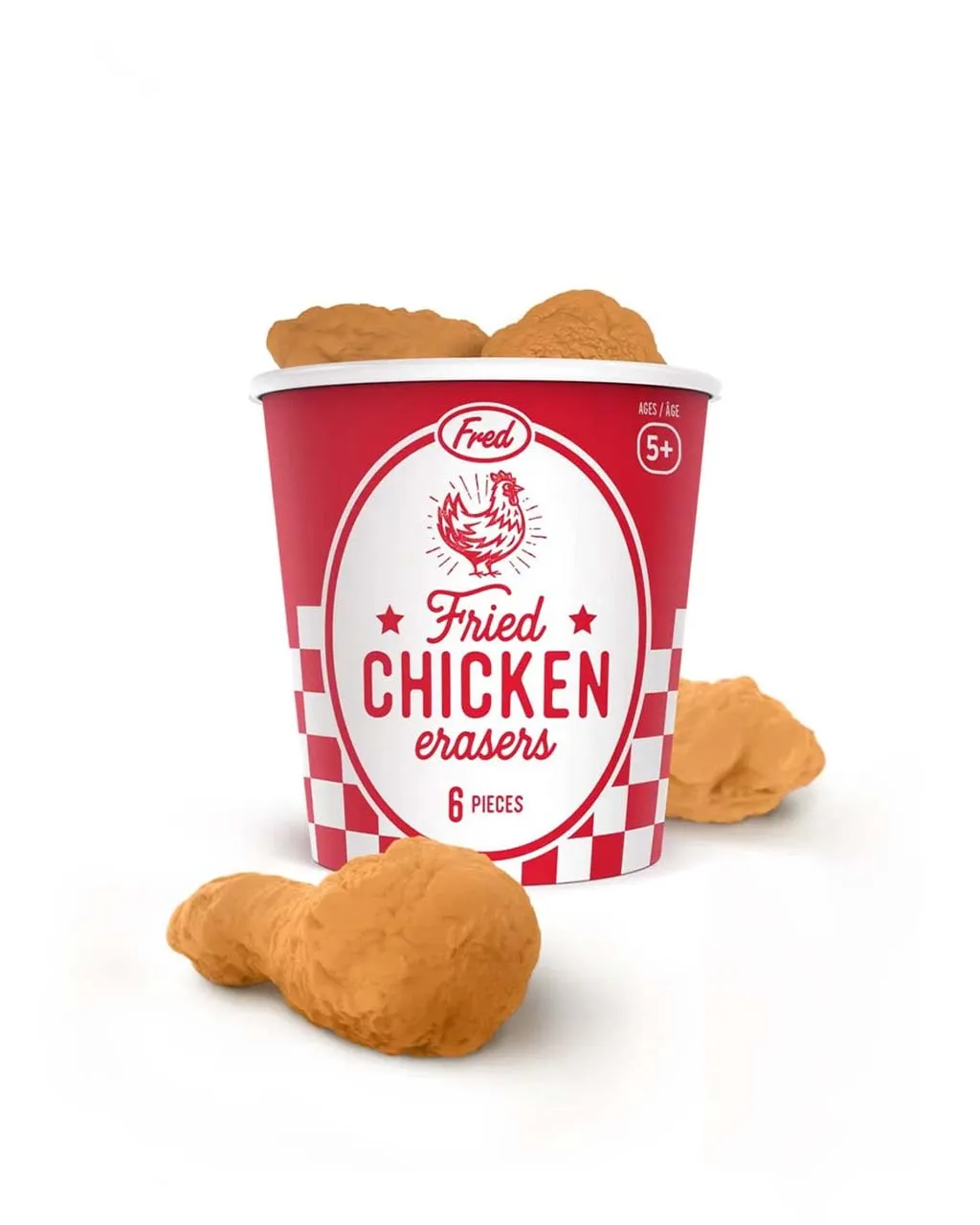 Fried Chicken Erasers