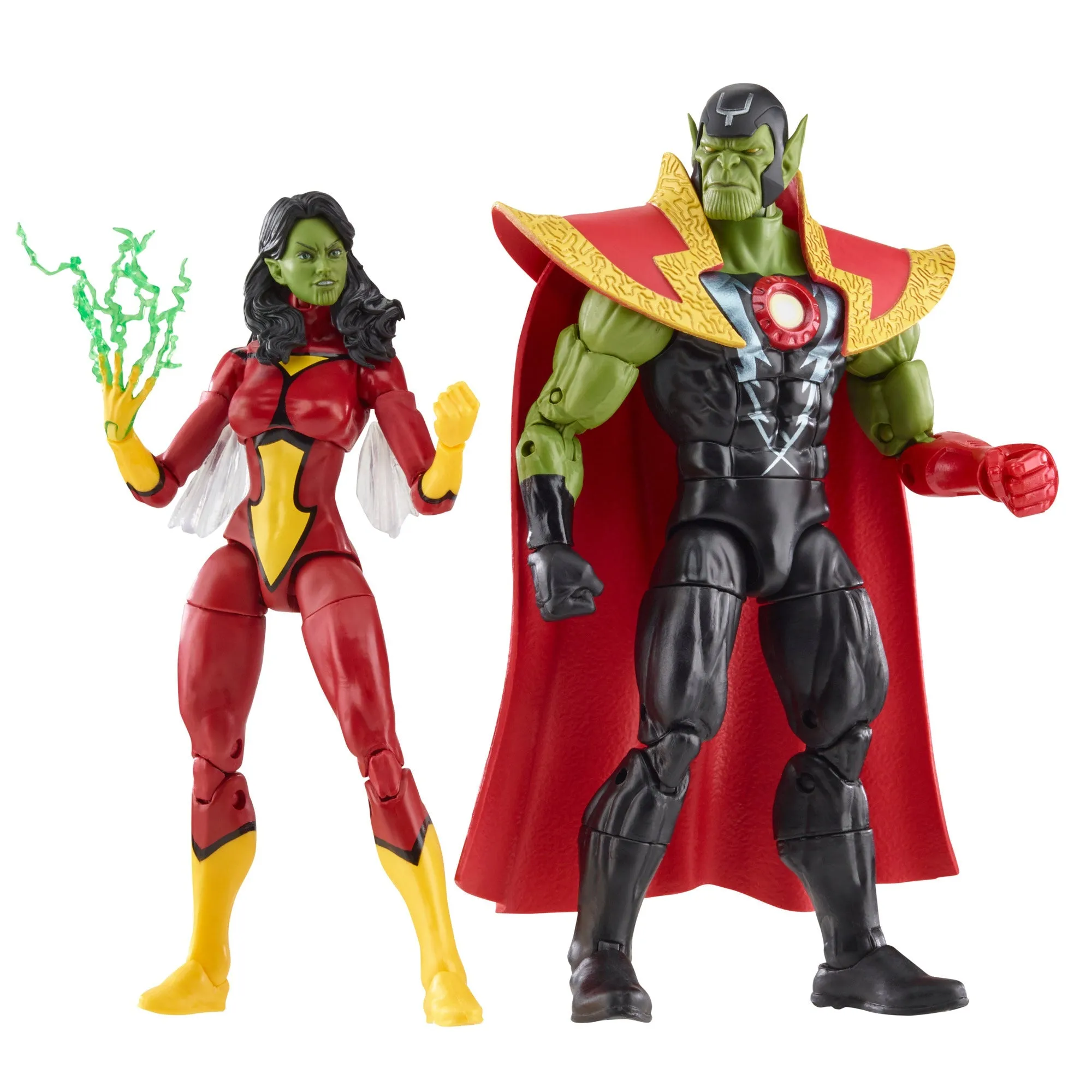 Hasbro Marvel Legends Series Skrull Queen and Super-Skrull - Presale