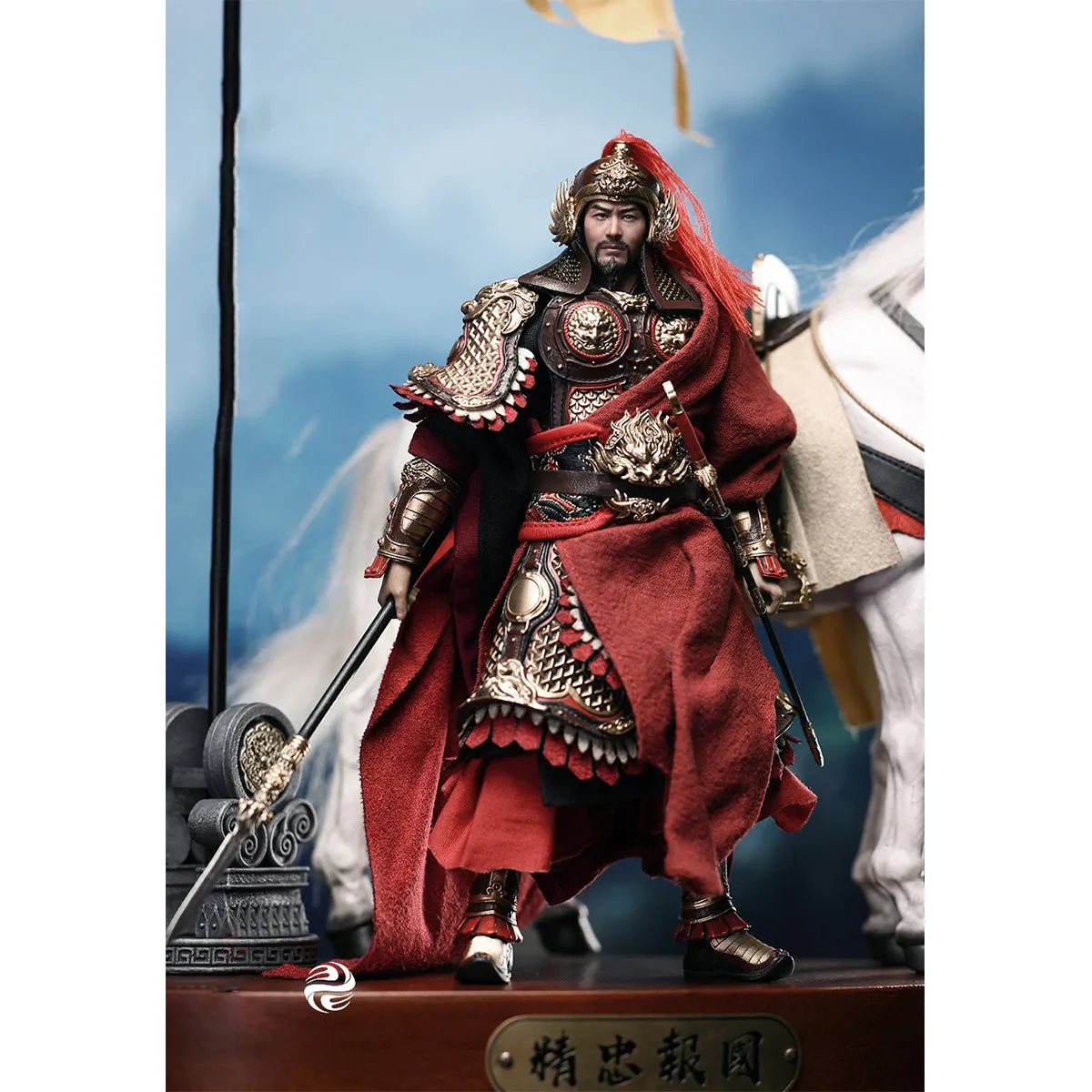 HiPlay 303TOYS Riding Loyalty To The Country: Yue Fei Action Figure WF2024 Event Edition