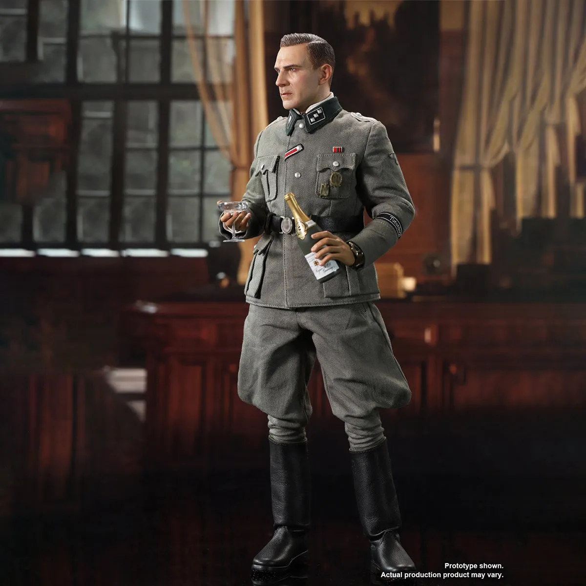 HiPlay DID Collectible Figure, WWII German Officer: Amon Goeth, Action Figurine Full Set