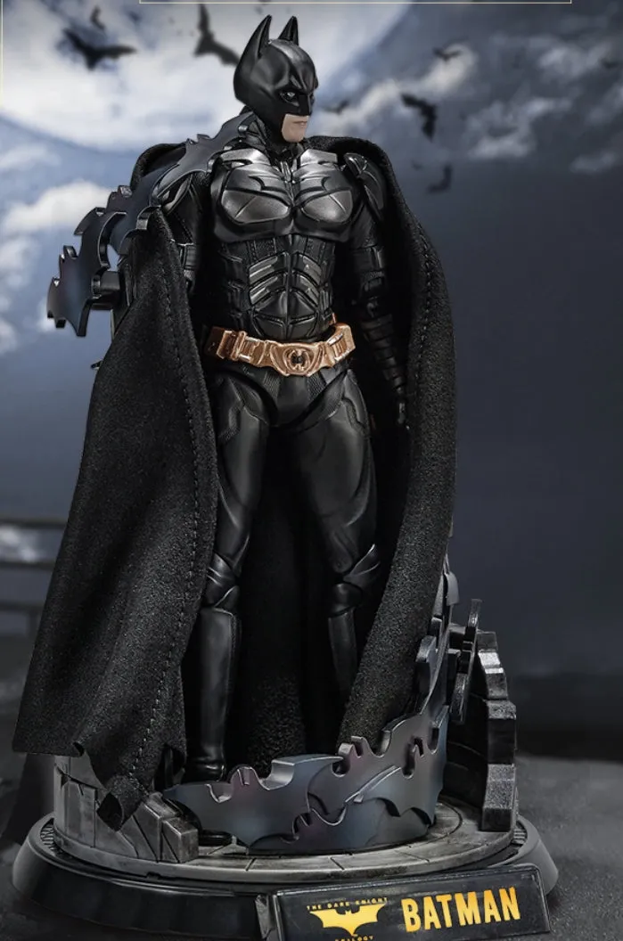 HiPlay Fondjoy Full Set: Bat Man with Stand Deluxe Edition, 1:9 Scale Miniature Action Figurine