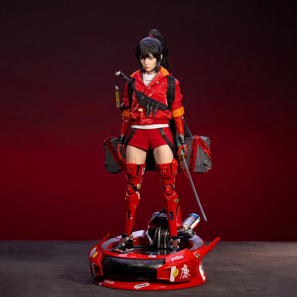 HiPlay JND STUDIOS Bounty Hunter Hikaru Standard Edition Revolutionary Girl Series Action Figure