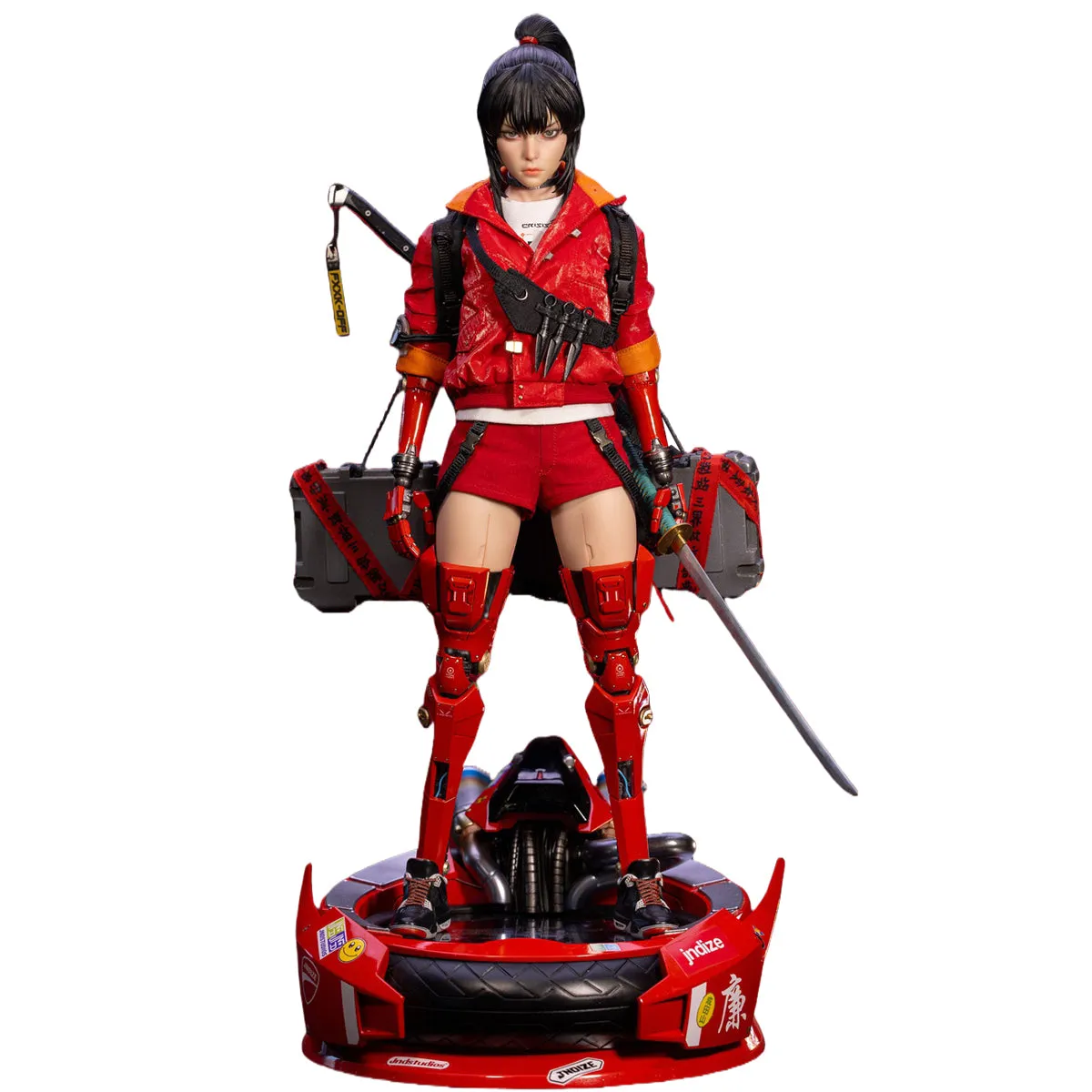 HiPlay JND STUDIOS Bounty Hunter Hikaru Standard Edition Revolutionary Girl Series Action Figure