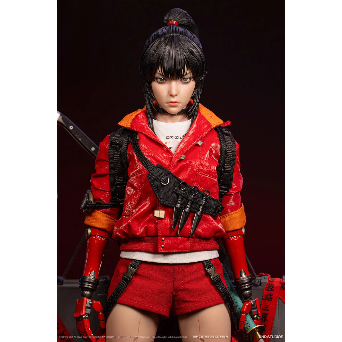 HiPlay JND STUDIOS Bounty Hunter Hikaru Standard Edition Revolutionary Girl Series Action Figure