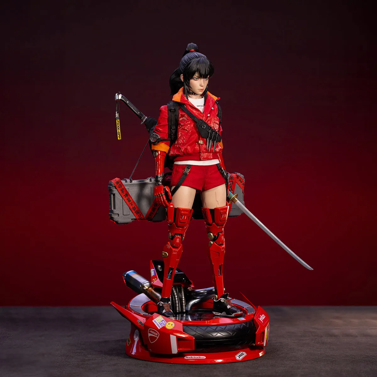 HiPlay JND STUDIOS Bounty Hunter Hikaru Standard Edition Revolutionary Girl Series Action Figure