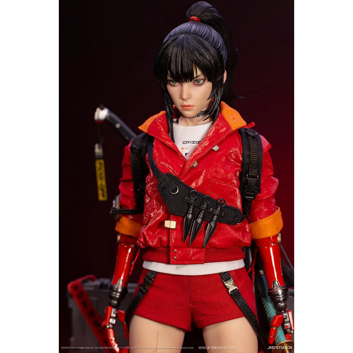 HiPlay JND STUDIOS Bounty Hunter Hikaru Standard Edition Revolutionary Girl Series Action Figure