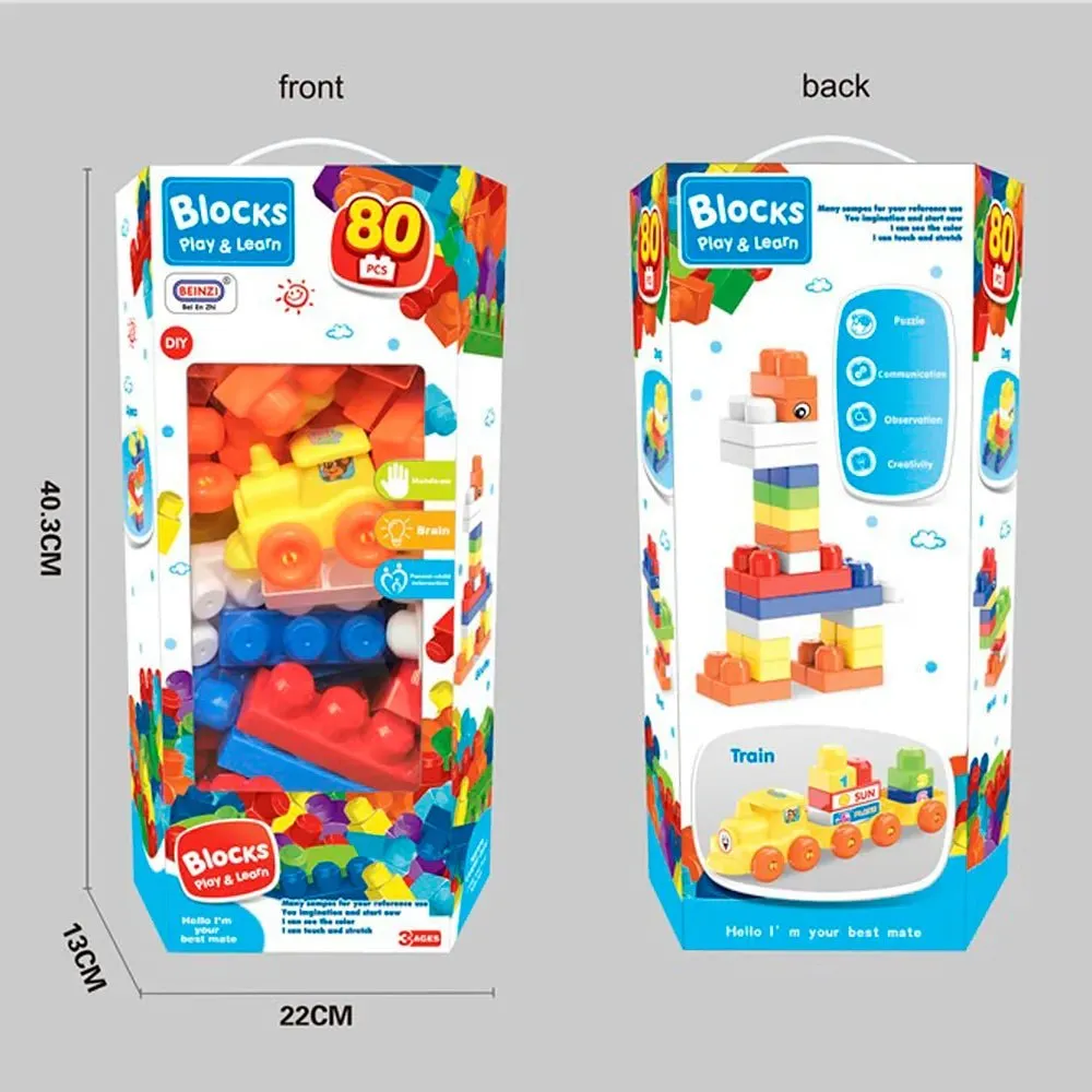 Interactive Block Set | 80 Pieces