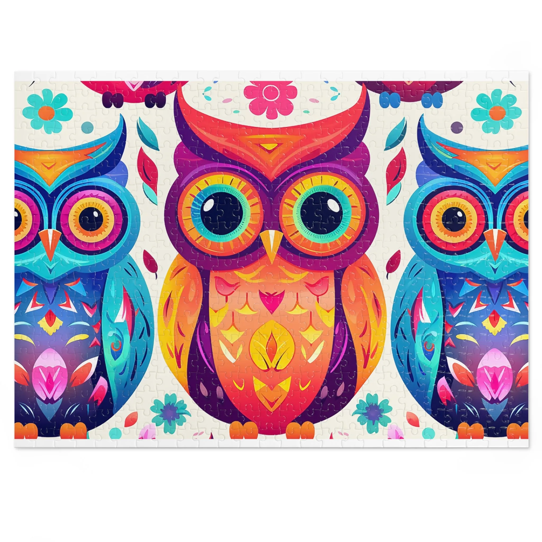 Jigsaw Puzzle, Owl, Personalised/Non-Personalised (30, 110, 252, 500,1000-Piece)