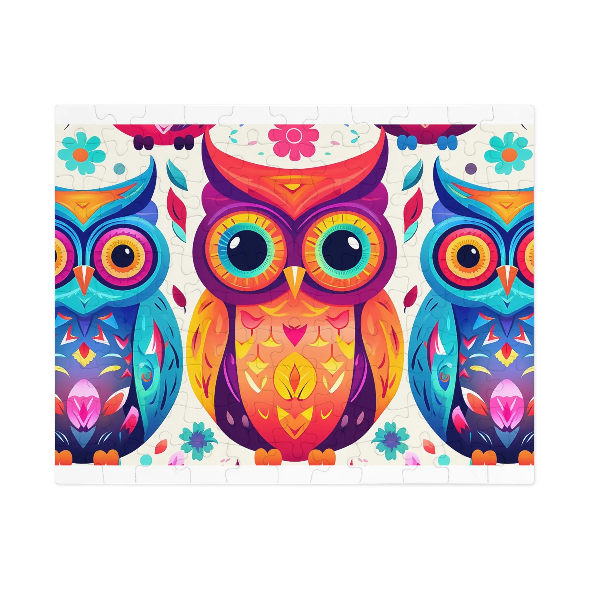 Jigsaw Puzzle, Owl, Personalised/Non-Personalised (30, 110, 252, 500,1000-Piece)