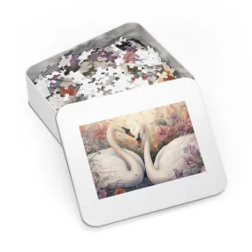 Jigsaw Puzzle, Swan, Personalised/Non-Personalised (30, 110, 252, 500,1000-Piece)