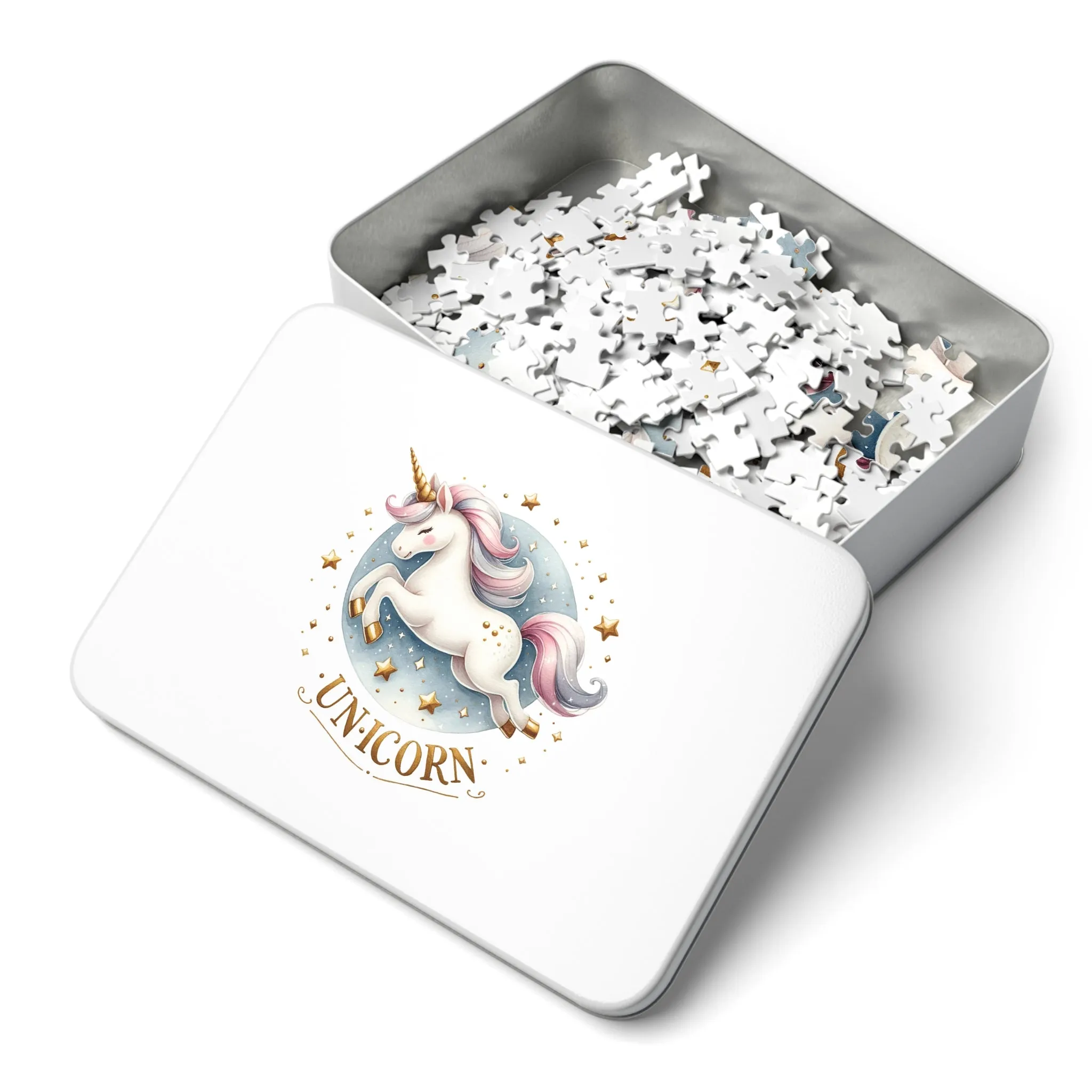 Jigsaw Puzzle, Unicorn, Personalised/Non-Personalised (30, 110, 252, 500,1000-Piece)