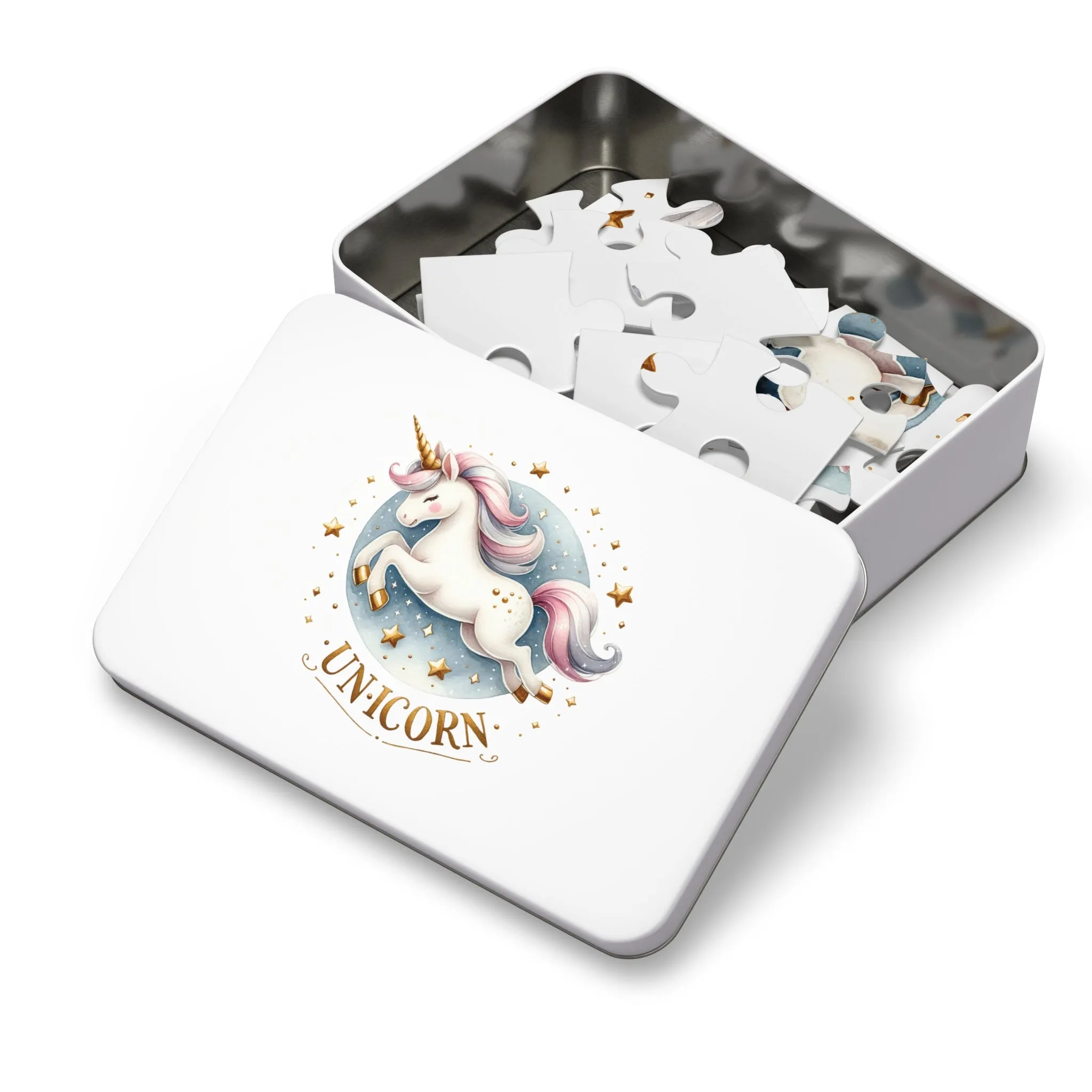 Jigsaw Puzzle, Unicorn, Personalised/Non-Personalised (30, 110, 252, 500,1000-Piece)