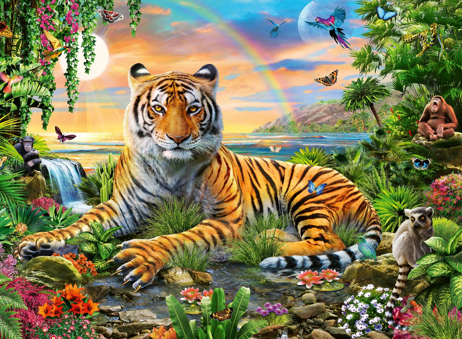 Jungle Tiger - 300pc Puzzle