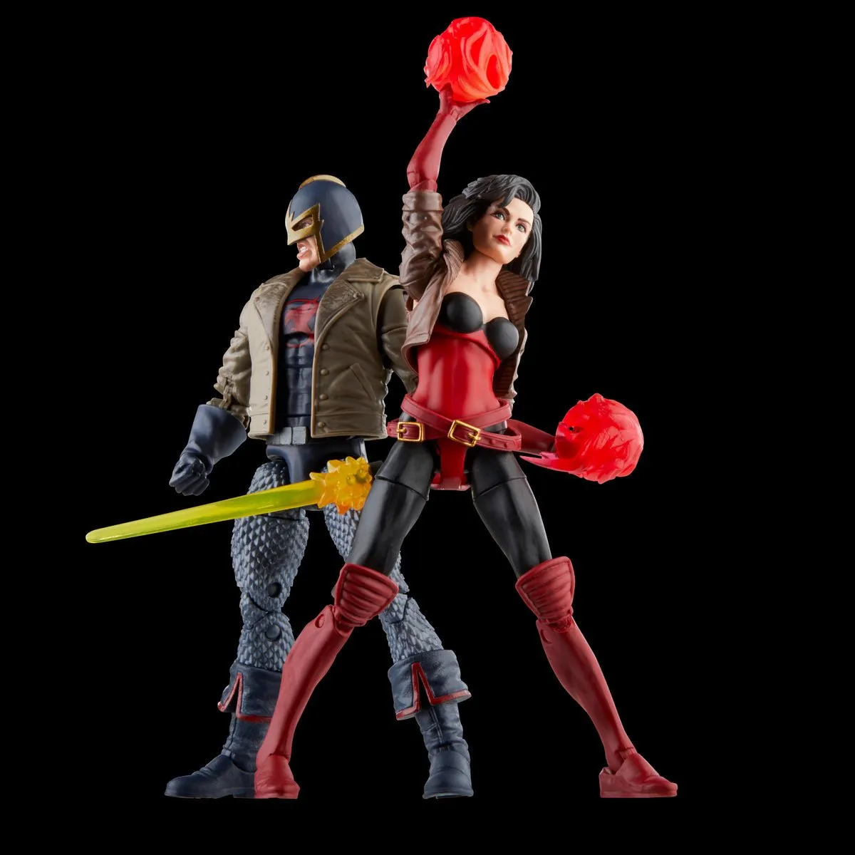 Marvel Legends Exclusive Black Knight and Sersi