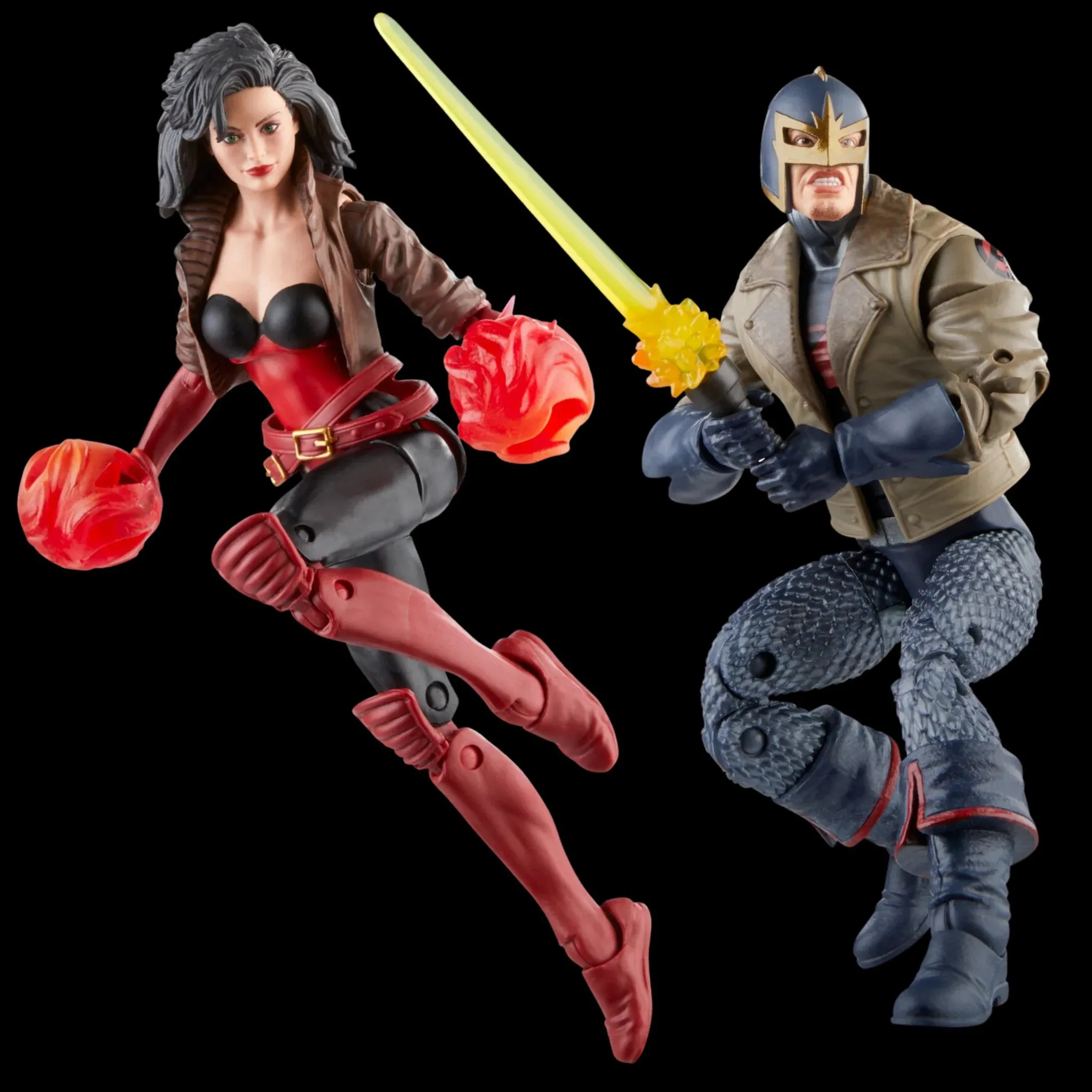 Marvel Legends Exclusive Black Knight and Sersi