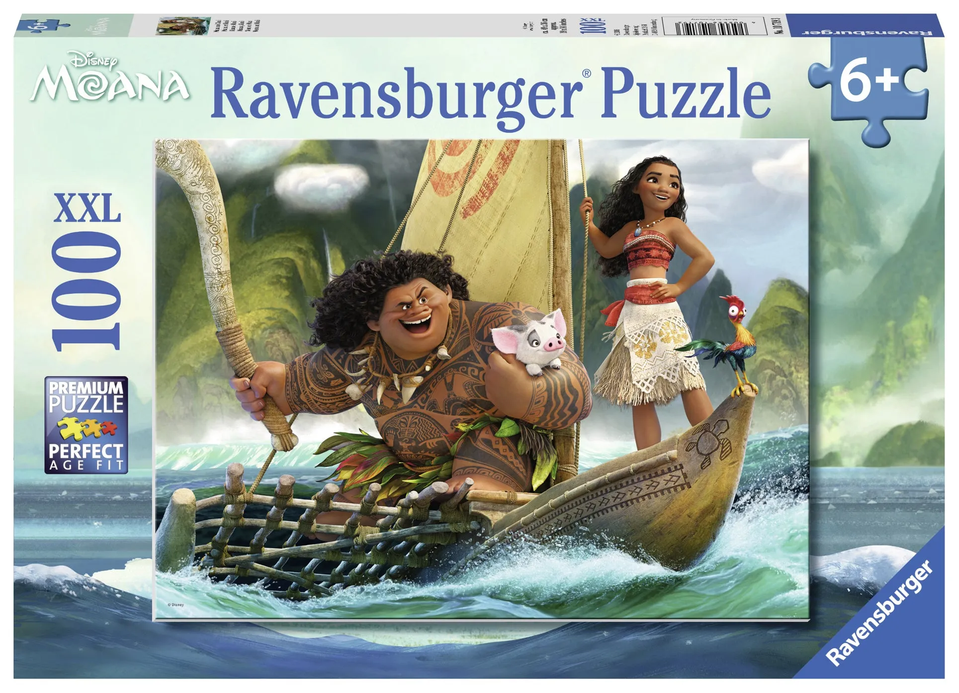 Moana and Maui - 100 pc Puzzle