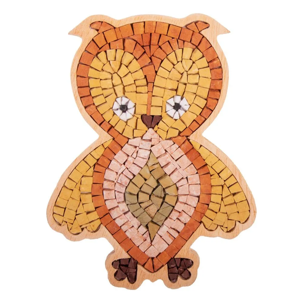 MOSAICBOX OWL SPECIAL - Creative Stone Puzzle for Kids | Creative Stone Puzzle Toy for Kids - Fun & Educational