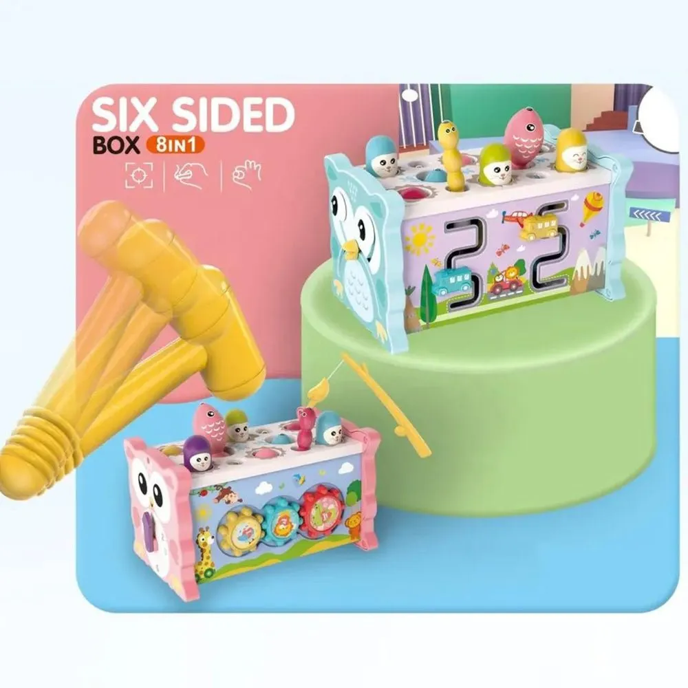 Multifunctional Six-Sided Musical Learning Box