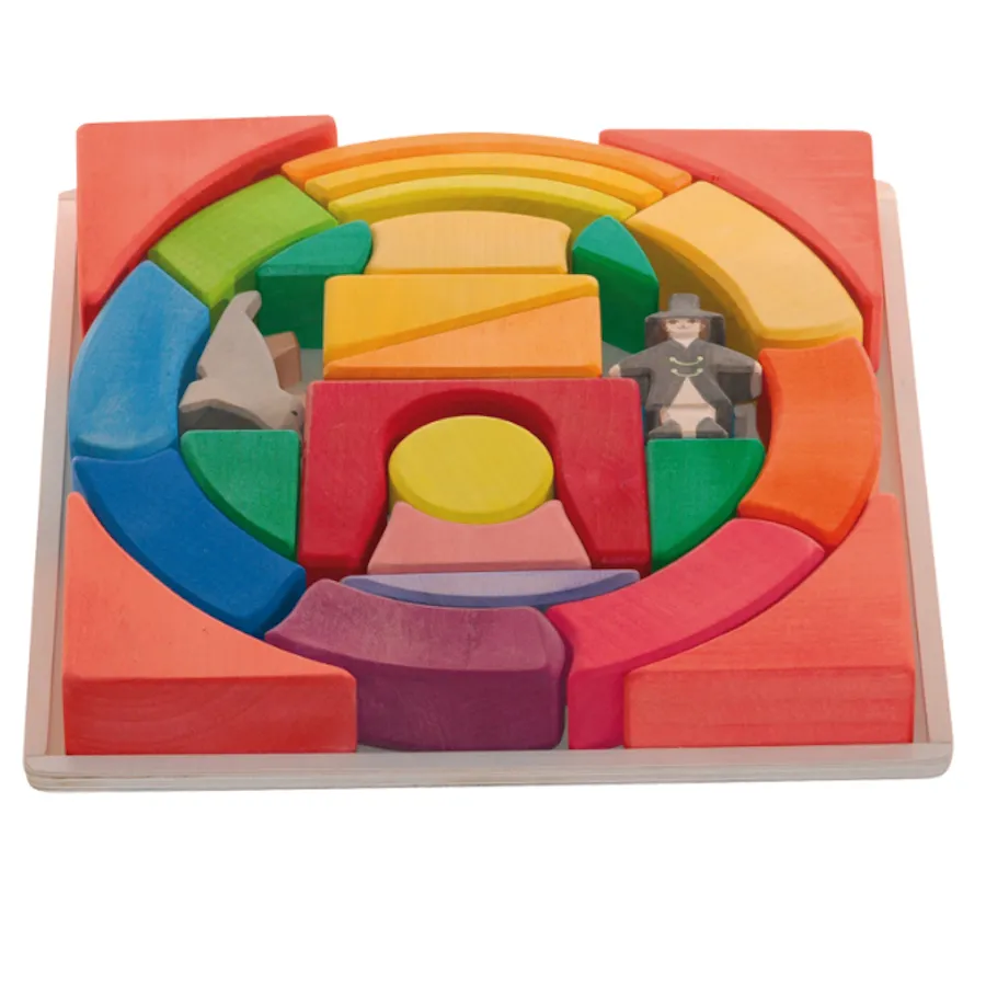 Ostheimer Rainbow Circus Block Set