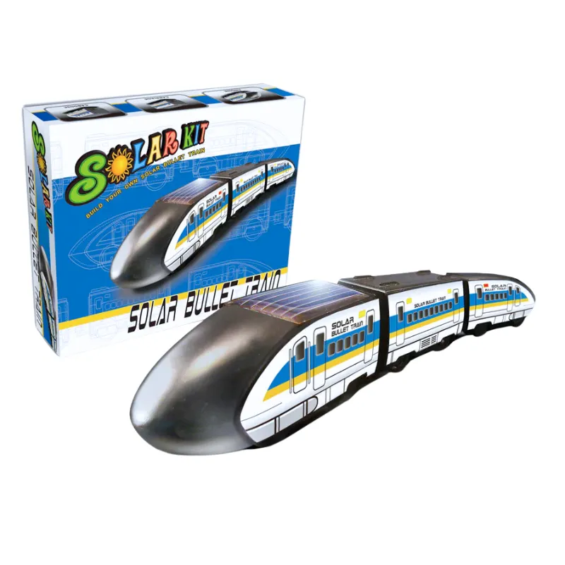 Ride the Sun: Solar Bullet Train Educational Robotic Kit